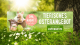 Nur bis zum 29.03. – 5% Rabatt auf alles bei Zooplus