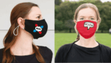 Mundschutz mit Luxemburg Motiven